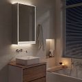White LED backlit mirror cabinet 500 RIGHT.