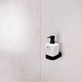 Soap dispenser, brass pump