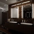 LED zrcadlo 50 x 70, dotykový senzor