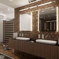 LED zrcadlo 60 x 80, dotykový senzor