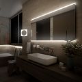 LED zrcadlo 100 x 70