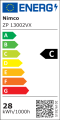 LED zrcadlo 60 x 80, dotykový senzor