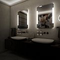 LED zrcadlo 60 x 80