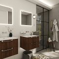LED zrcadlo 60 x 60
