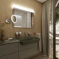 LED zrcadlo 90 x 70