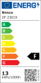 LED zrcadlo 90 x 70