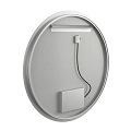 LED mirror with backlight, diameter 800, touch sensor