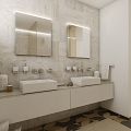 LED zrcadlo 80 x 60