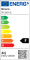 Bílé LED zrcadlo 60 x 80, dotykový senzor