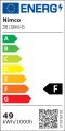 Bílé LED zrcadlo 100 x 70, dotykový senzor