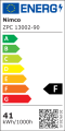 Černé LED zrcadlo 60 x 80