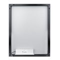 Černé LED zrcadlo 60 x 60, dotykový senzor