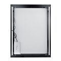 Černé LED zrcadlo 80 x 60