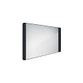 Černé LED zrcadlo 100 x 60