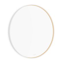 Bílé LED zrcadlo pr. 1000 se dvěma dotykovými senzory