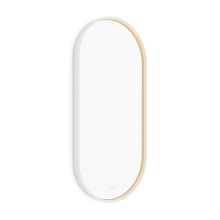 Bílé LED zrcadlo 500x1000 se dvěma dotykovými senzory