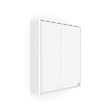 Bílá LED podsvícená zrcadlová skříňka 600.