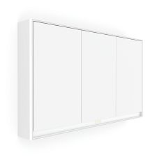 Bílá LED podsvícená zrcadlová skříňka 1200.