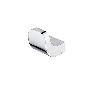 Háček minimalistický oblý chromový