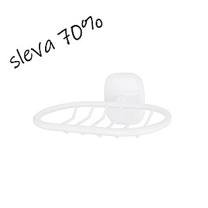 Drátěný mýdleník-bílý