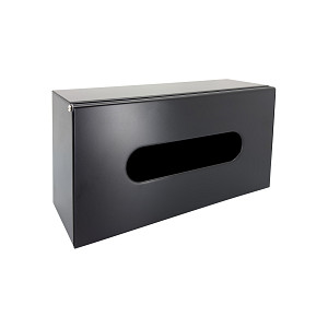 Black Paper towel dispenser Paper towel dispenser for a package of 100 pcs. Stainless steel/ black matte.