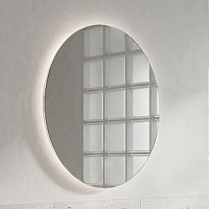 Nimco kulaté LED zrcadlo s podsvícením 60 cm, dotykový senzor ZP 51000RVX
