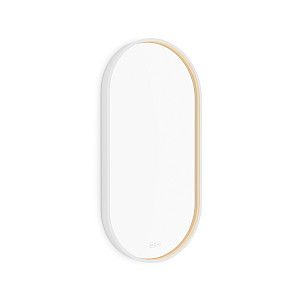 Bílé LED zrcadlo 400x800 se dvěma dotykovými senzory