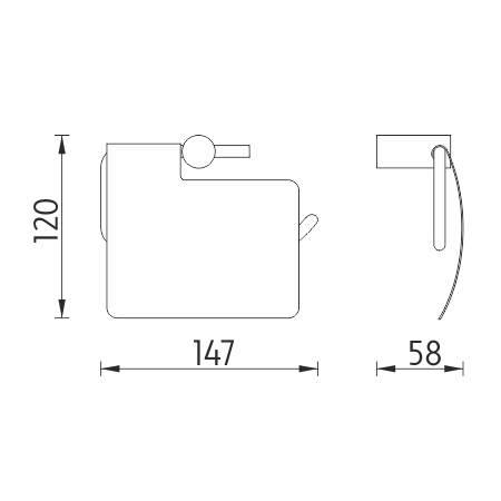 Toilet paper holder