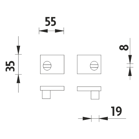 Individual shelf holders