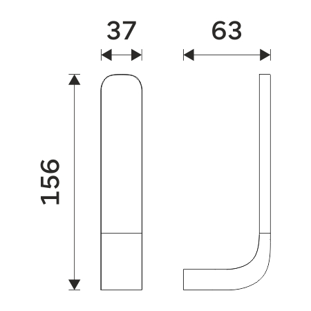 Spare toilet paper holder