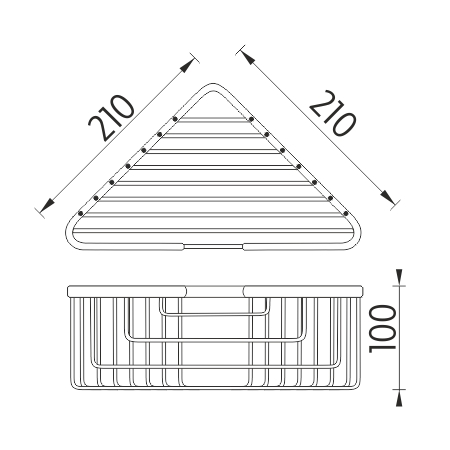 Wire shelf