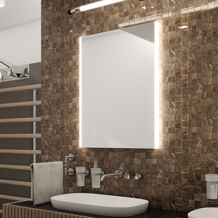 LED zrcadlo 60 x 80