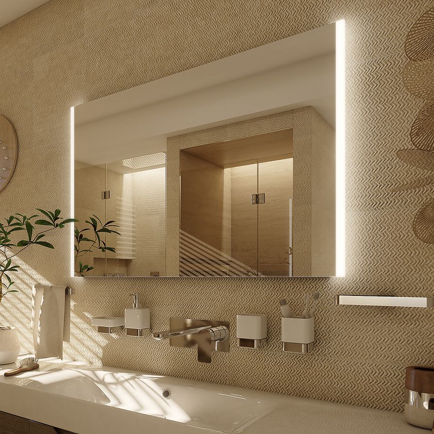 LED zrcadlo 100 x 70