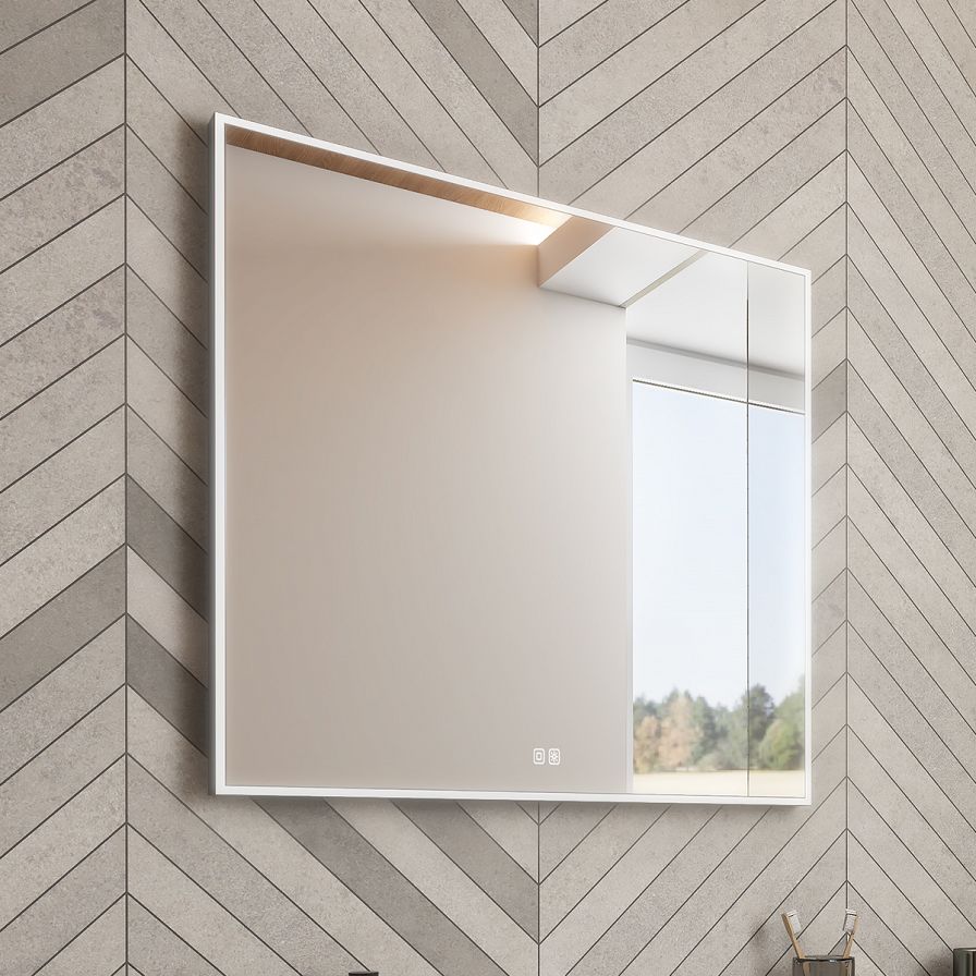 LED zrcadlo 60 x 60, dotykový senzor