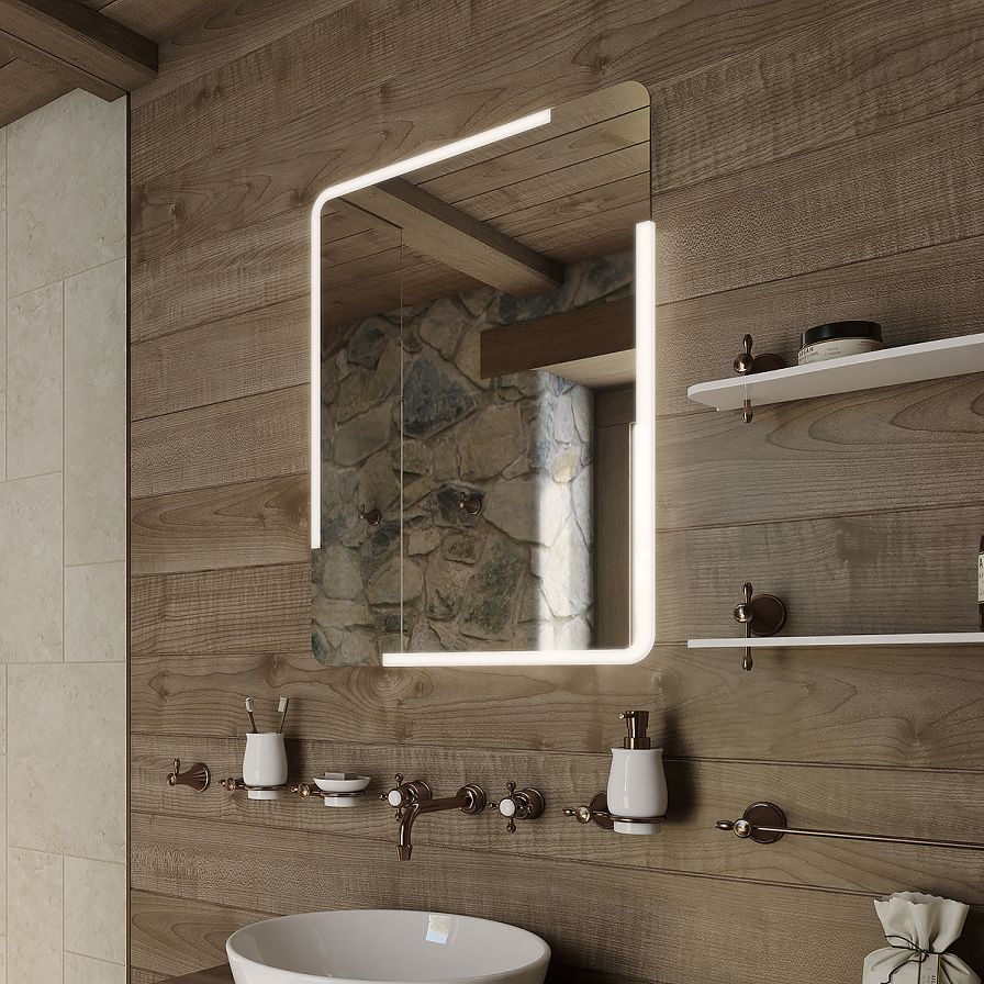 LED zrcadlo 60 x 80