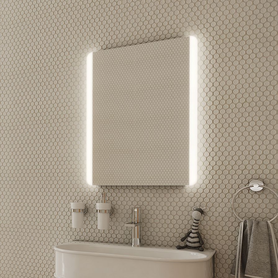 LED zrcadlo 50 x 70