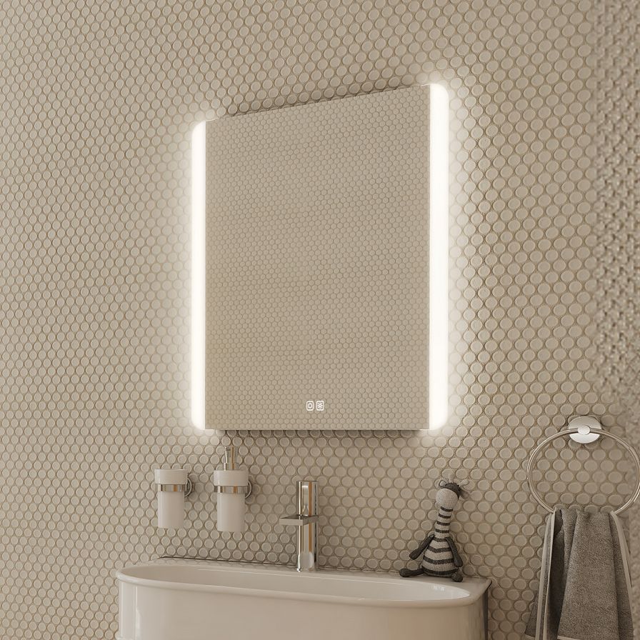 LED zrcadlo 50 x 70, dotykový senzor