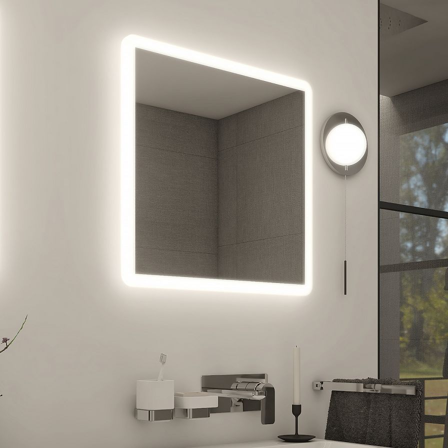 LED zrcadlo 60 x 60