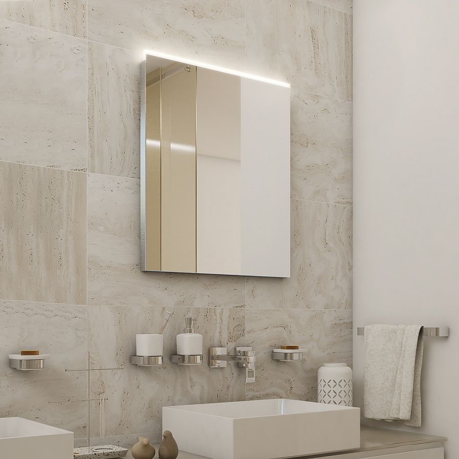 LED zrcadlo 90 x 60