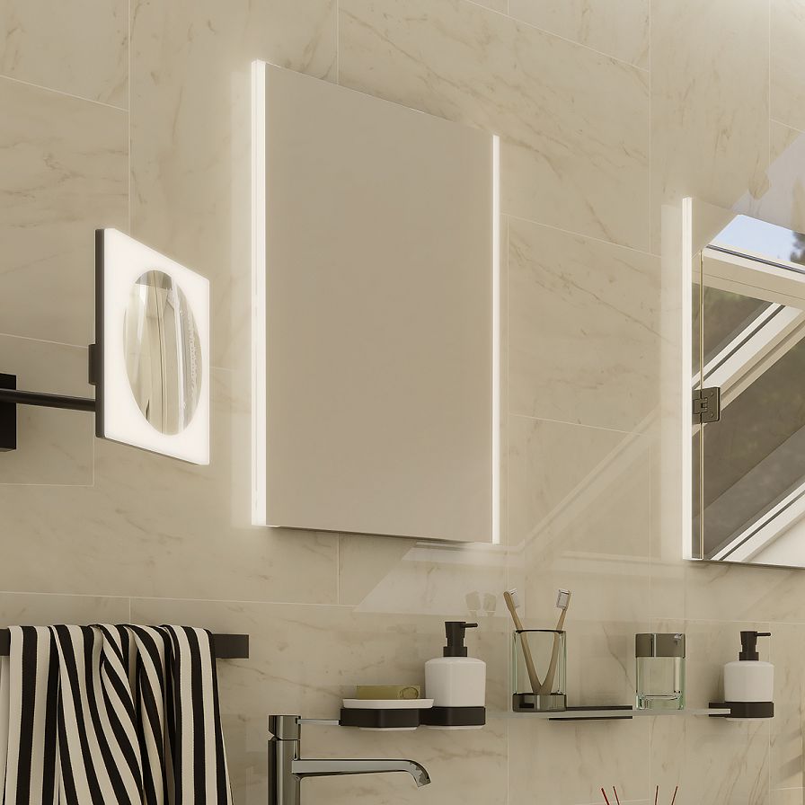 LED zrcadlo 100 x 70